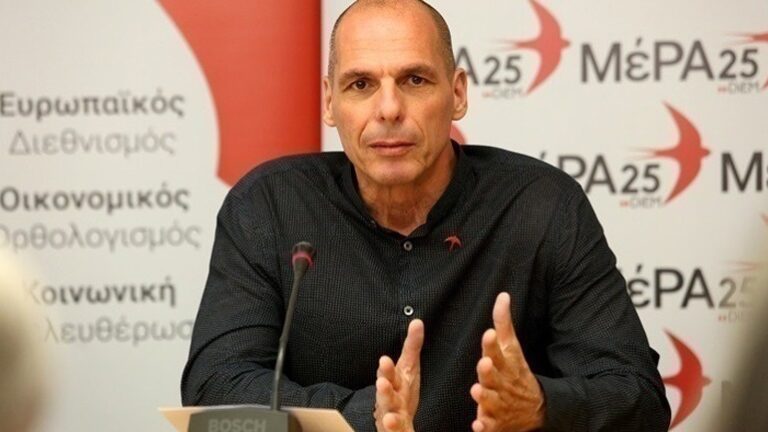 Βαρουφάκης: «Το 56 με 60% της αύξησης της τιμής δεν οφείλεται στο φυσικό αέριο, οφείλεται στους ολιγάρχες»