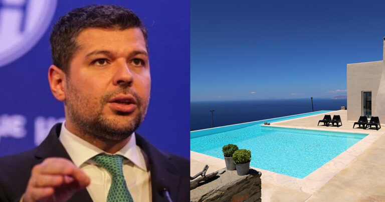 Ο επικεφαλής της ΔΕΗ χτίζει βίλα 759τμ στη Τζιά την ώρα που οι Έλληνες παθαίνουν «εγκεφαλικά» από λογαριασμούς 