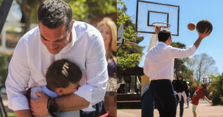 Στο παιδικό χωριό SOS στη Βάρη ο Αλέξης Τσίπρας ανήμερα του Πάσχα