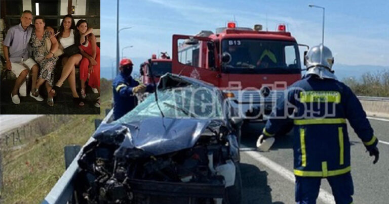 Τραγωδία στη Βέροια: Κατέληξε ο πατέρας της 14χρονης που είχε σκοτωθεί σε τροχαίο