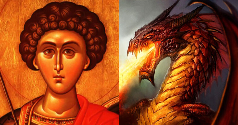 Πώς σχετίζεται  ο Άγιος Γεώργιος που γιορτάζει σήμερα με τους δράκους;