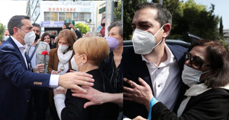 «Νάτος, νάτος ο πρωθυπουργός» – Αποθέωσαν τον Αλέξη Τσίπρα σήμερα στην Καλλιθέα