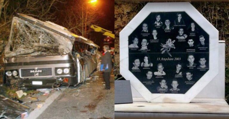 Η μέρα που δάκρυσε και ο Θεός: 19 χρόνια από το δυστύχημα στα Τέμπη που κόστισε τη ζωή σε 21 μαθητές