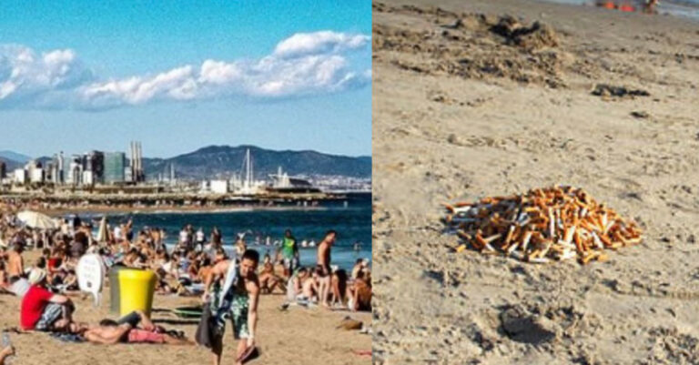 Η Βαρκελώνη «κόβει» το τσιγάρο στους λουόμενους – Κάπνισμα τέλος στις παραλίες
