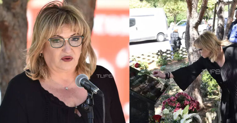 Γιώργος Καραϊβάζ – Η σύζυγος του στο τρισάγιο: «Ήταν ένα έγκλημα κατά της δημοσιογραφίας»