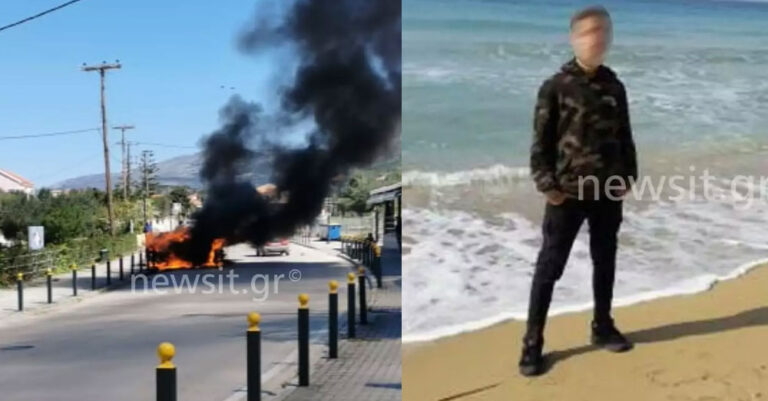 Κεφαλονιά: Είδε το παιδί της να καίγεται ζωντανό – «Είναι το παιδί μου μέσα στο αυτοκίνητο»