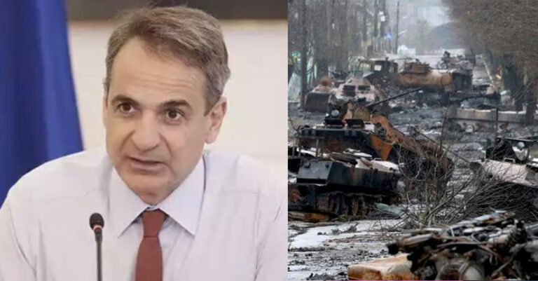 Έξαλλος ο Μητσοτάκης: «Οι υπεύθυνοι για τη φρίκη στη Μπούχα θα λογοδοτήσουν»