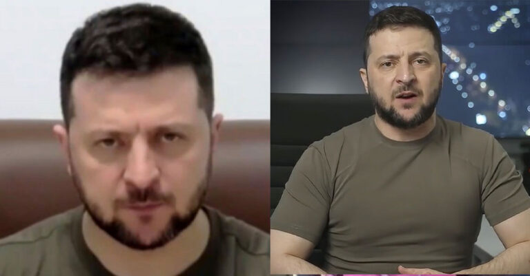 O Ζελένσκι στη Βουλή παρομοίασε τον εαυτό του με του Έλληνες της επανάστασης του 1821