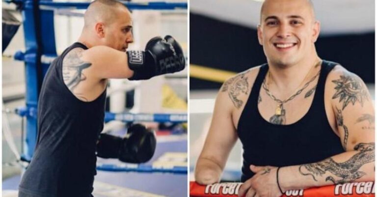 Τεράστιος Βαγγέλης Χατζής: Ο μοναδικός μονόχειρας πυγμάχος του κόσμου γεννήθηκε στη ραδιενεργή βροχή του Τσερνόμπιλ