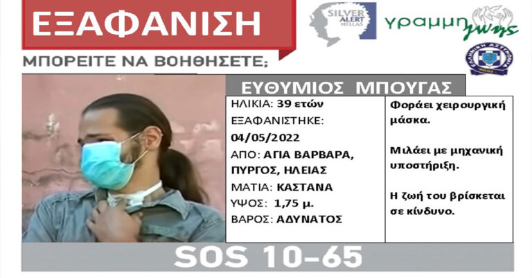 Βγήκε silver alert για τον 39χρονο Θύμιο από τον Πύργο: Η τραγική υπόθεση bullying