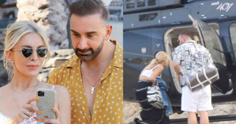Κοκλώνης και Καινούργιου πήγαν με ελικόπτερο για φαγητό στη Μύκονο