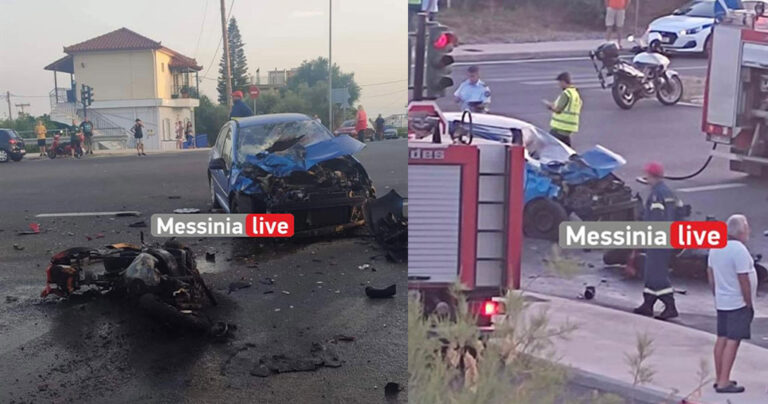 Καλαμάτα: Σκοτώθηκε νεαρός ντελιβεράς – Εκτοξεύτηκε σε αυλή σπιτιού