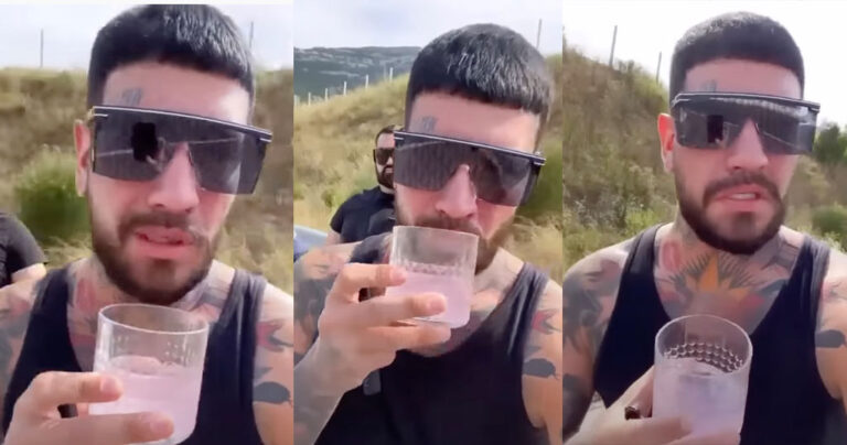 Snik: Την ώρα που έγραφε η Τροχαία τον οδηγό του, εκείνος τραβούσε βίντεο να πίνει ποτό