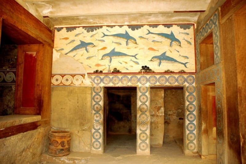 inside the ancient minoan palace of knossos 1700 bc crete greece panoramio