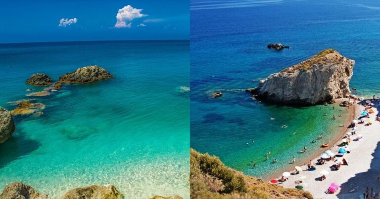 Γαλάζια νερά, χρυσή άμμος: Η παραμυθένια παραλία της Αττικής, μία ώρα από το Σύνταγμα που πας με 10€ βενζίνη