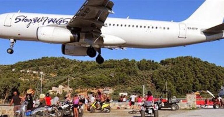Σκιάθος: Ηλικιωμένος εκσφενδονίστηκε από τουρμπίνα αεροσκάφους!