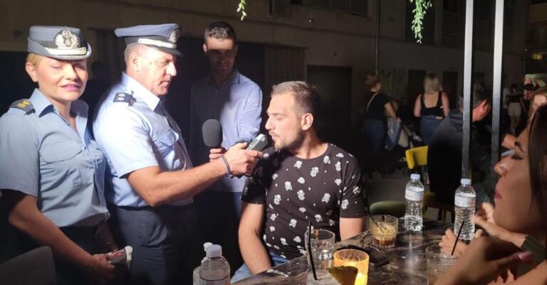 Πρωτότυπη δράση της Τροχαίας στη Λάρισα: Αλκοτέστ στους οδηγούς των παρεών για ασφαλή επιστροφή στο σπίτι