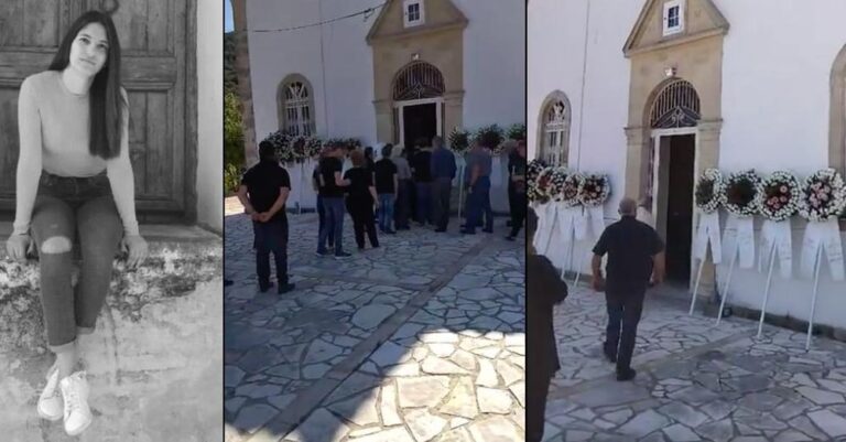 Σπάραξε όλο το χωριό στην κηδεία της 22χρονης Γεωργίας