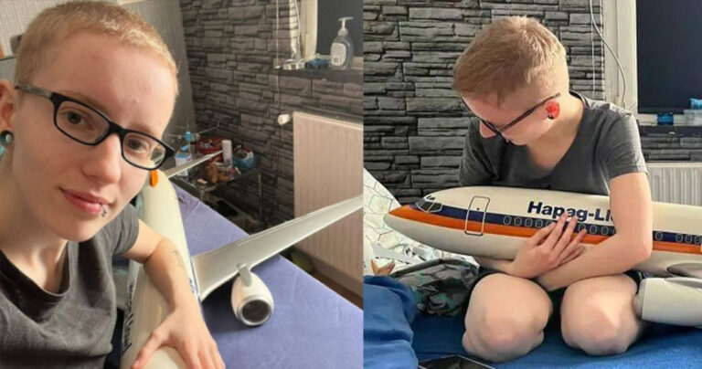 Γυναίκα δηλώνει τρελά ερωτευμένη με αεροπλάνο και θέλει να παντρευτούν και να κάνουν παιδιά