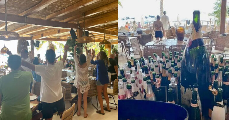 Mύκονος: Άνοιξαν 300 σαμπάνιες και πλήρωσαν 60.000 ευρώ