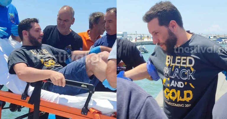 Xαλκιδική: Κατάφερε να επιβιώσει 19 ώρες στη θάλασσα χάρη σε μία μπάλα – Τα πρώτα λόγια του 30χρονου