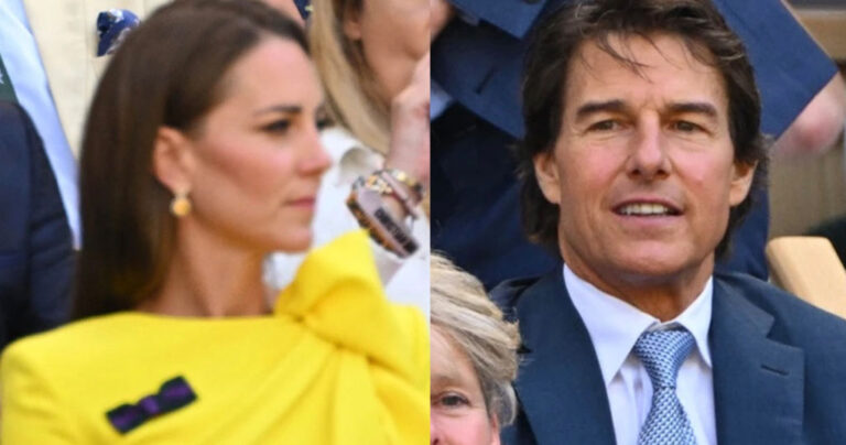 Τομ Κρουζ: Τι συμβαίνει με την Κέιτ Μίντλετον; Τα έντονα βλέμματα στο Wimbledon