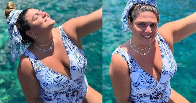 Αληθινή γοργόνα: Η καλλονή Δανάη Μπάρκα πόζαρε φορώντας το μαγιό της και αποθεώθηκε ξανά