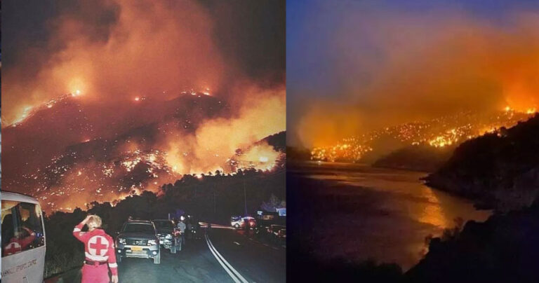 Συγκλονίζει η φωτιά στο Ρέθυμνο: Ολονύχτια μάχη με τις φλόγες – Εκκενώθηκαν οικισμοί