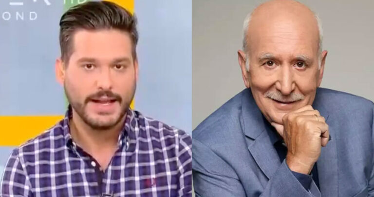 Ο Γιώργος και ο Φοίβος Παπαδάκης στην πρώτη τους τηλεοπτική συνύπαρξη