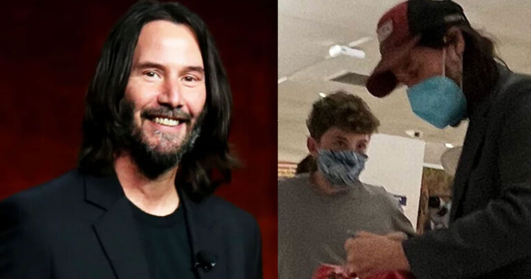 O Κιάνου Ριβς έπιασε κουβέντα με έφηβο θαυμαστή του στο αεροδρόμιο και απέδειξε ξανά πόσο φοβερός είναι