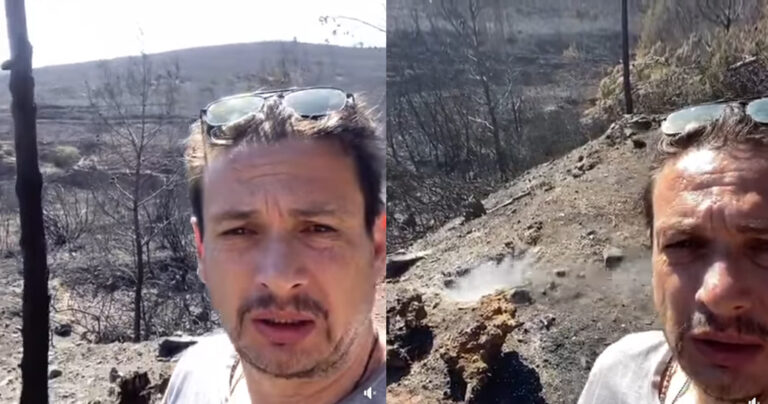 Συγκλονίζει ο Σταύρος Νικολαΐδης για τη φωτιά στην Πεντέλη – «Δεν ξέρω τι να πω στο παιδί μου»