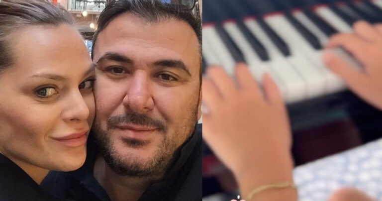 Αντώνης Ρέμος – Υβόννη Μπόσνιακ: Η 7χρονη κόρη τους Ελένη παίζει πιάνο και έχει ταλέντο
