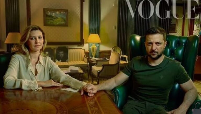 Αντιδράσεις για τη φωτογράφιση του ζεύγους Ζελένσκι στη Vogue