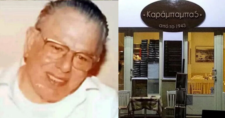 Πέθανε ο διάσημος Καράμπαμπας, ο «πατέρας» του πιο ιστορικού σουβλατζίδικου του Πειραιά