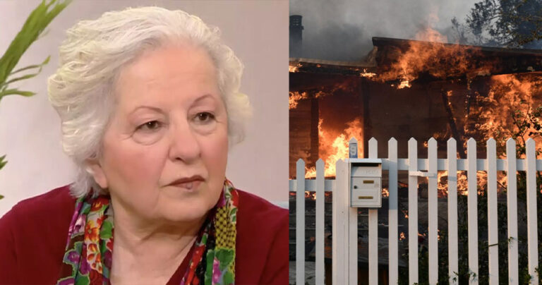 Ελένη Γερασιμίδου: Κάηκε το σπίτι της στην Παλλήνη – «Καταστράφηκαν οι κόποι μιας ζωής»