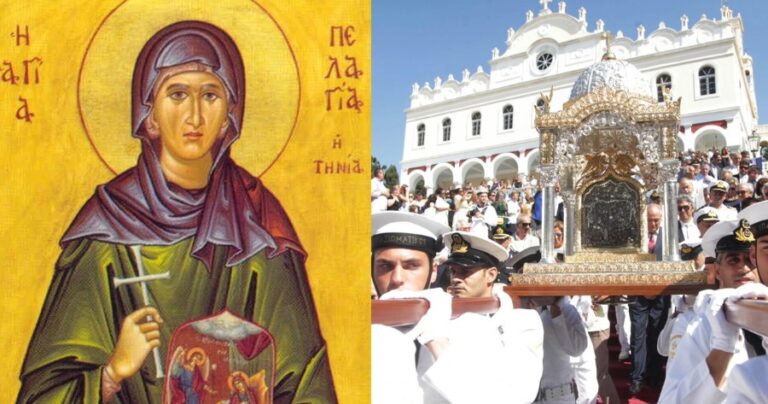 Αγία Πελαγία: Η γερόντισσα που ανακάλυψε τη θαυματουργή εικόνα της Παναγίας της Τήνου