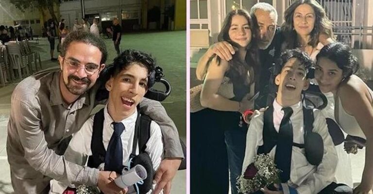 «Δεν έχεις όρια, Νικόλα μου, το απέδειξες»: 17χρονος με εγκεφαλική παράλυση τελείωσε το λύκειο με άριστα!