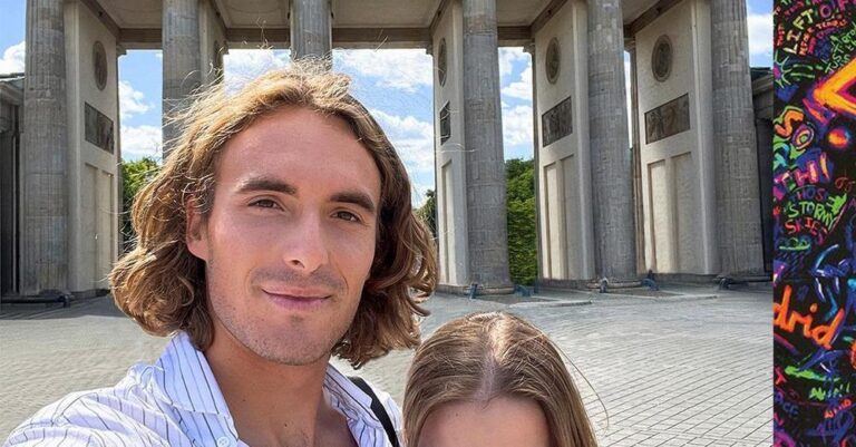 Στέφανος Τσιτσιπάς: Με τη σύντροφό του, Θεοδώρα Πεταλάς, στο Βερολίνο