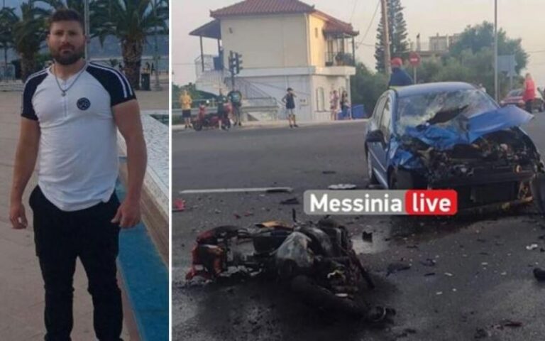 Νεκρός ντελιβεράς σε τροχαίο σοκ – Οδηγός ΙΧ πέρασε με κόκκινο και τον «σάρωσε»