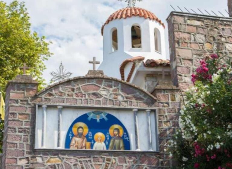 Η Ιερά Μονή Αγίου Ραφαήλ στη Μυτιλήνη από τα πιο ξακουστά προσκυνήματα της Ορθοδοξίας 