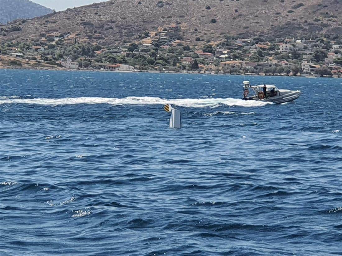 Αεροπλάνο - πτώση - Σαλαμίνα