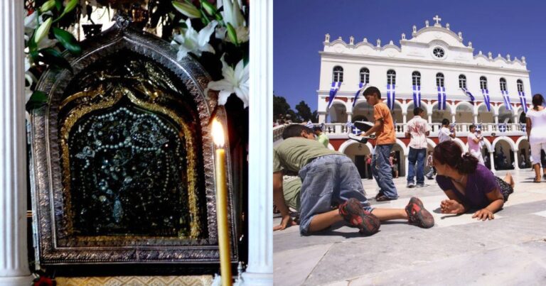 Η ιστορία 57χρονου οικοδόμου – «Καρφώθηκα σε μπετόβεργες, ζω και αναπνέω γιατί με έσωσε η Παναγία της Τήνου»