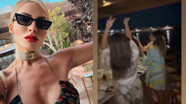 Τη χάζευε όλη η Πάρος – Το «μαγικό» τσιφτετέλι της Κατερίνας Καινούργιου στις διακοπές της