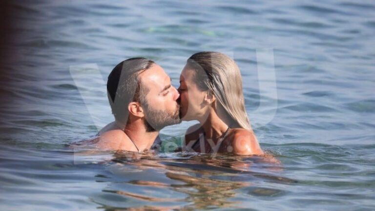 Ασυγκράτητοι ο Κώστας Φραγκολιάς και η Δώρα Πατσιώτη – Δεν είχαν τέλος τα τρυφερά ενσταντανέ