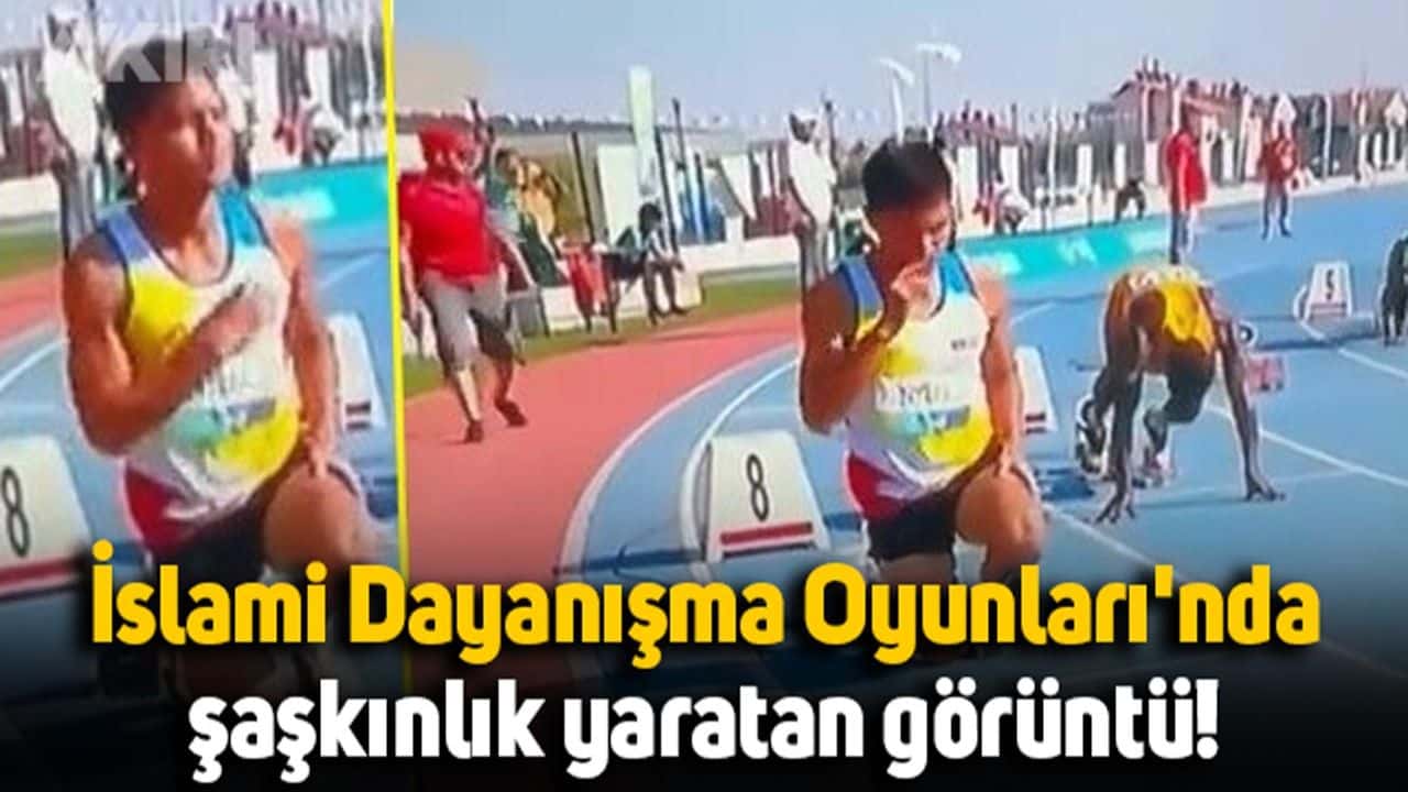 islami dayanisma oyunlari nda hac isareti yapan sporcunun goruntusu gundem oldu 3385