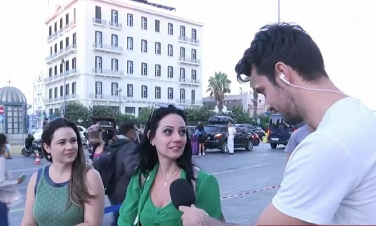 Βραζιλιάνα στο λιμάνι του Πειραιά «μαγεύτηκε» από Έλληνα ρεπόρτερ