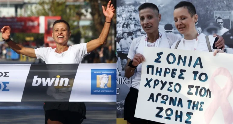 Όλο το ίντερνετ μιλά για τη Σόνια Τσεκίνη: Τερμάτισε 1η ενώ κάνει χημειοθεραπείες, της έδιναν μόνο 3 μήνες ζωής