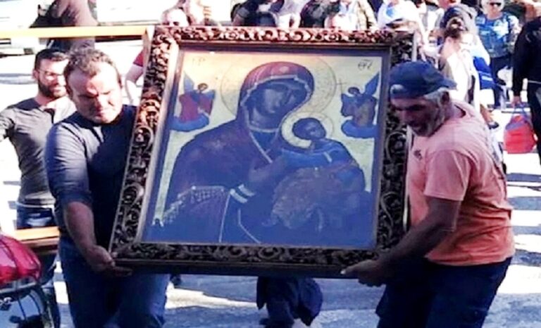Η Θαυματουργός Εικόνα της Παναγίας Κανάλας – Τι λέει ο θρύλος για την εικόνα