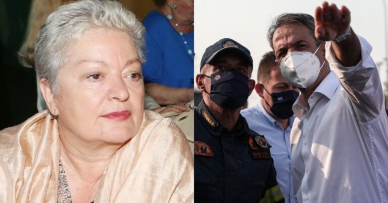 Τάνια Τσανακλίδου: «Στο τιμόνι της χώρας είναι ένας μεγαλομανής ηλiθιος που έχει γραμμένο έναν ολόκληρο λαό»