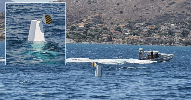 Σαλαμίνα – Πτώση πυροσβεστικού αεροπλάνου – Σώοι οι δυο επιβαίνοντες